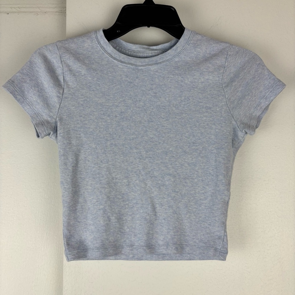 Hollister Light Blue Women's Crop Top